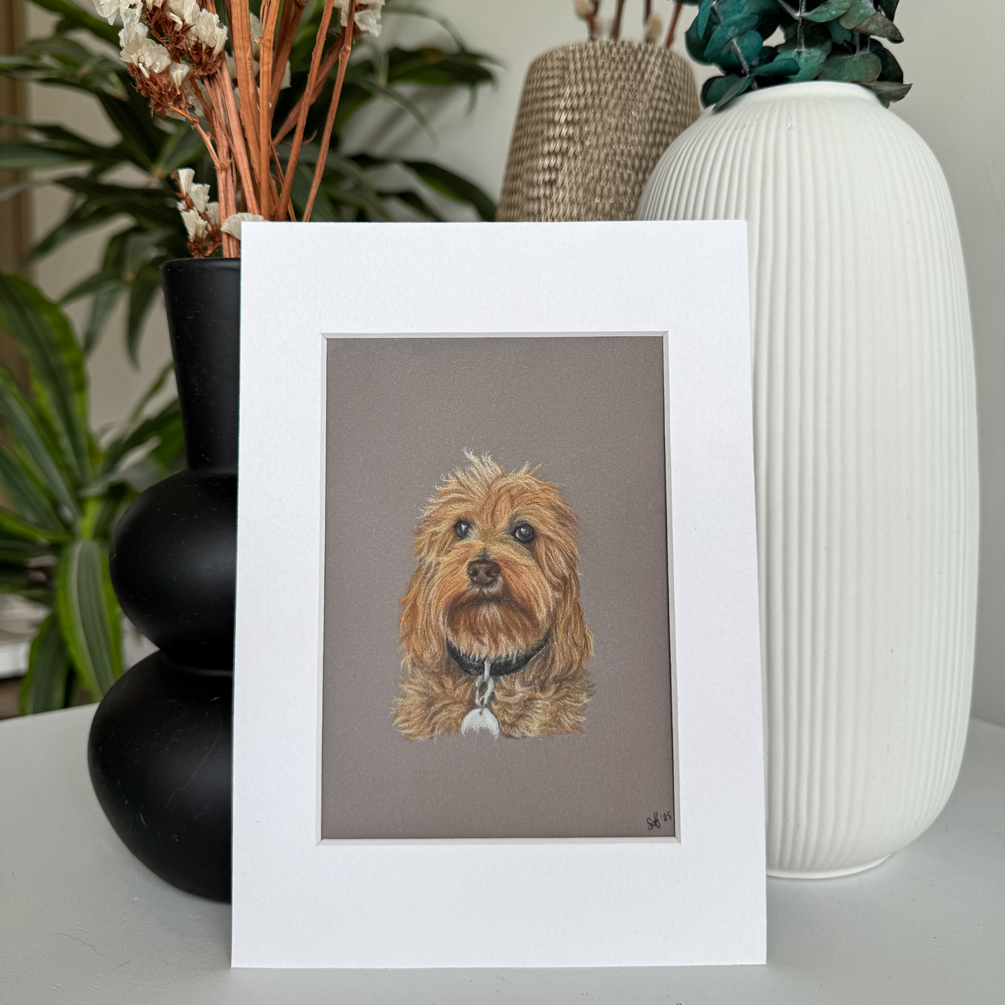 Bespoke Mini Fine Art Pet Portrait