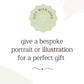 ink and abode gift voucher for bespoke pet portrait and custom home and wedding venue illustrations 