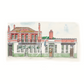 hand painted Alexandra pub Wimbledon high street art print
